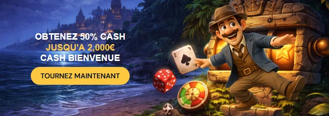 Bannière bonus cash bienvenue Europe777